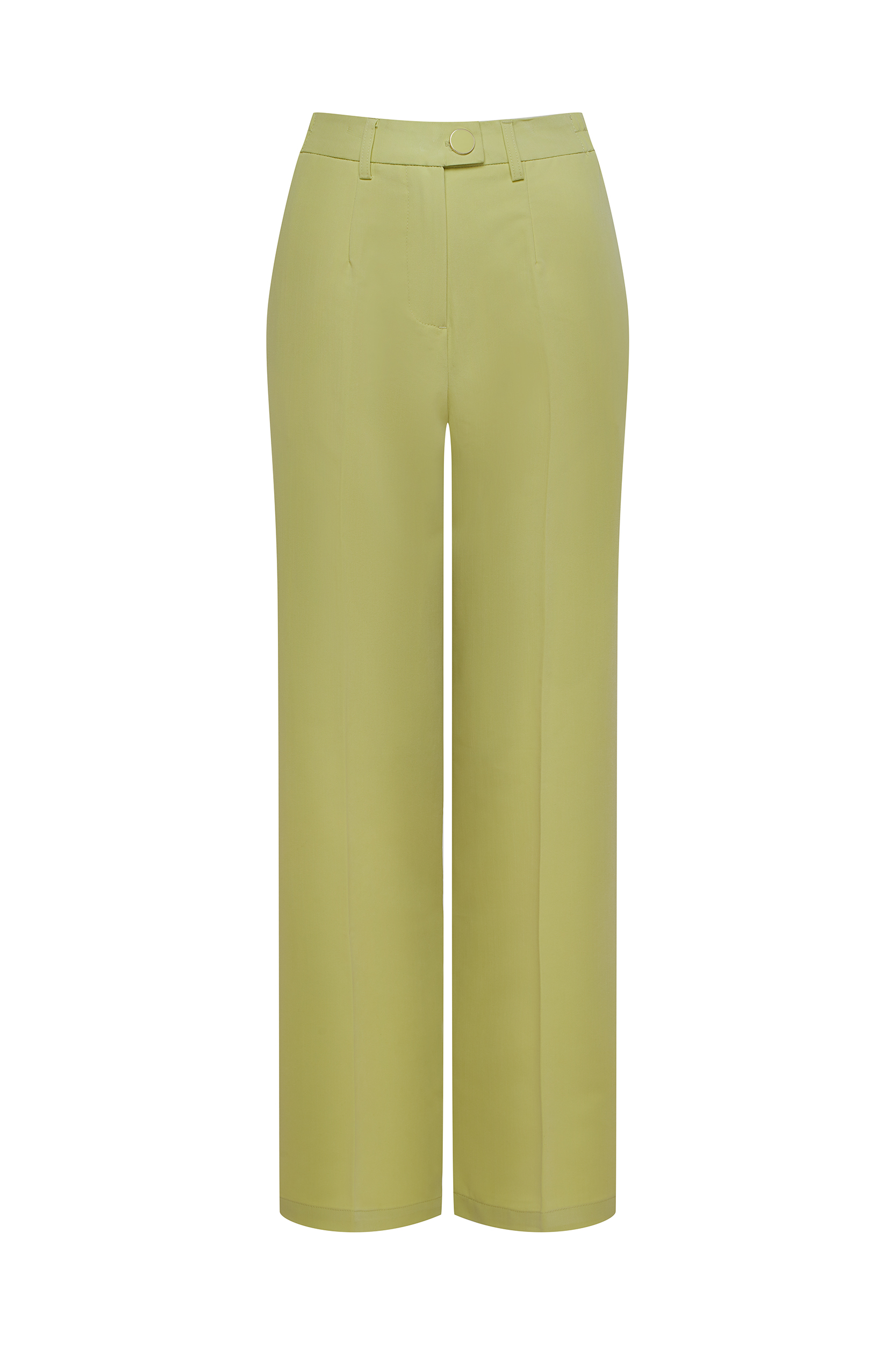 Eleganckie spodnie w kolorze limonki